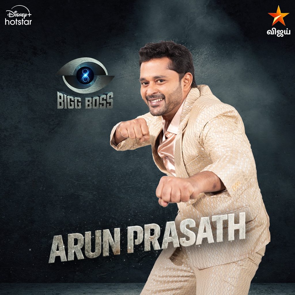 Bigg Boss Tamil Arun Prasath