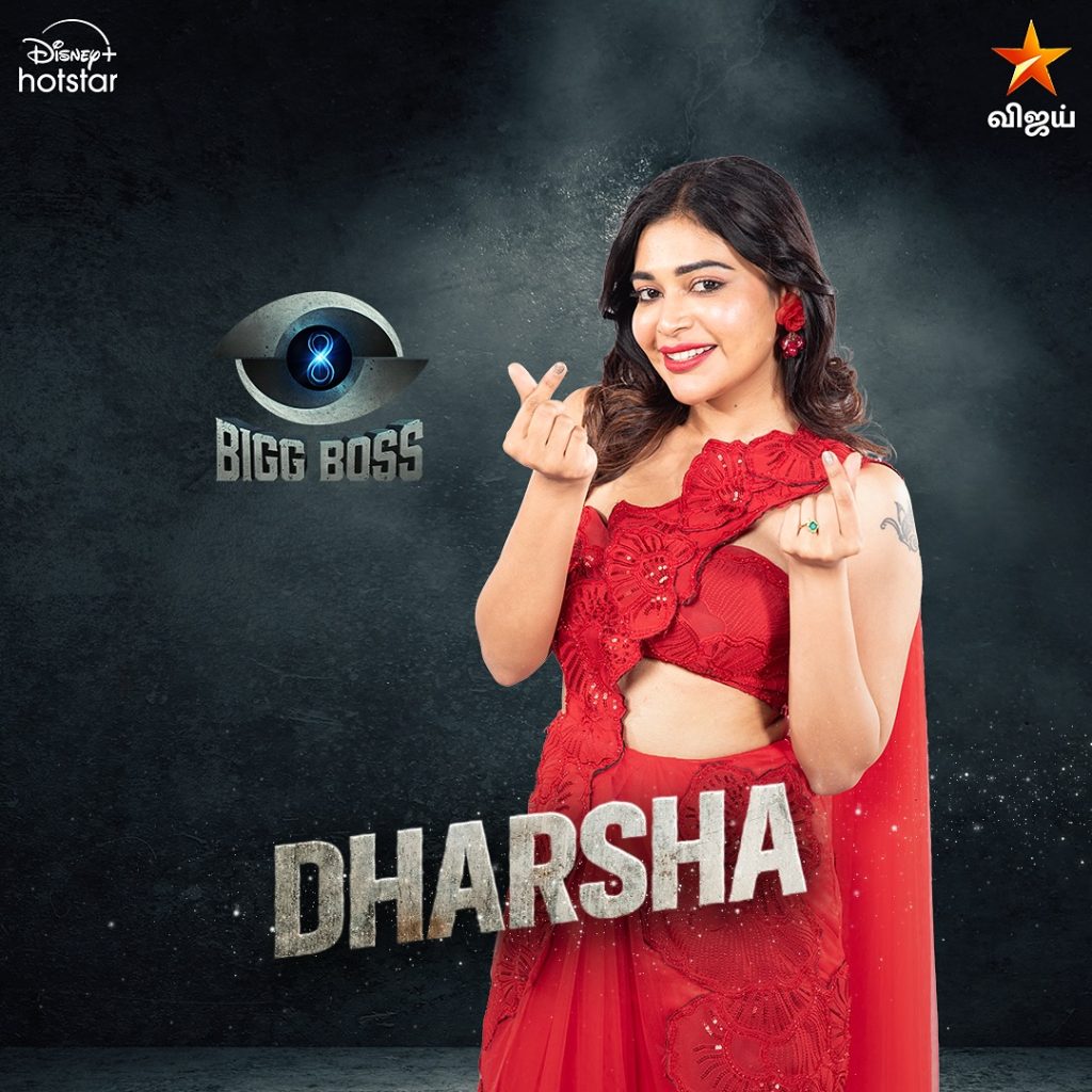 Dharsha Bigg Boss Contestant 8