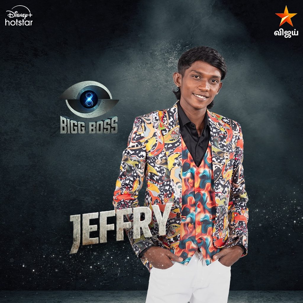 Season 8 tamil contestant Jeffry