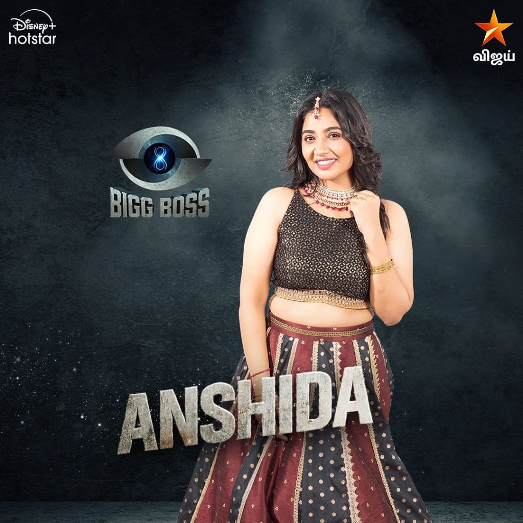 Tamil Bigg Boss Contestant Anshida