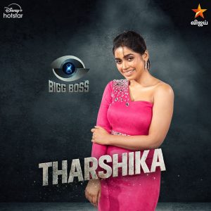 Tharshika in bigg boss tamil